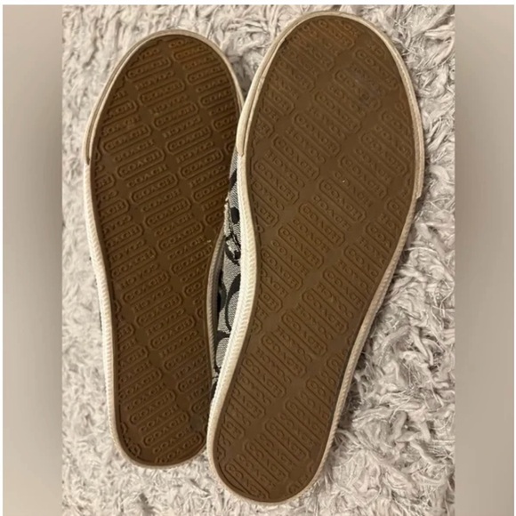 Coach Black and Gray Women's Slippers - Picture 6 of 7